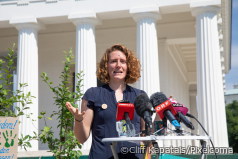 Katharina Rogenhofer vom Klimavolksbegehren