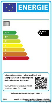 Effizienzlabel ab 26.09.2019